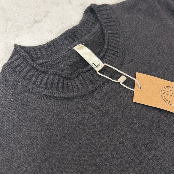 Sailwind Men's Crewneck Sweater Soft Casual Classic Pullover with Ribbing Edge L - Picture 16 of 16